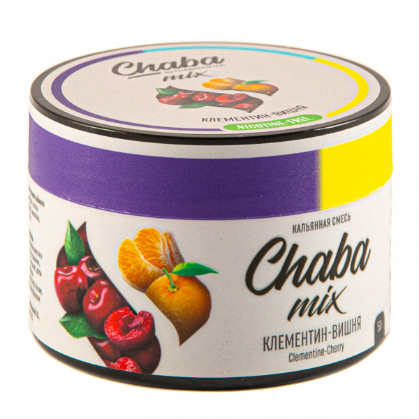 Chaba Клементин-Вишня Nicotine Free 50 Г в Турции