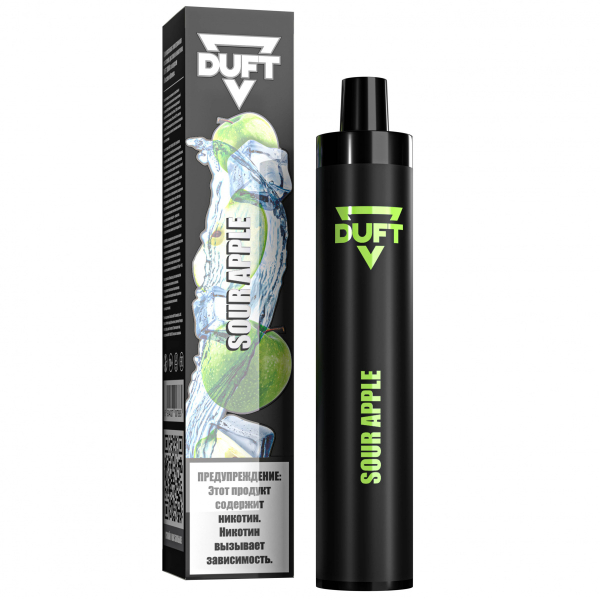 Duft Sour Apple (3000 Затяжек) в Турции