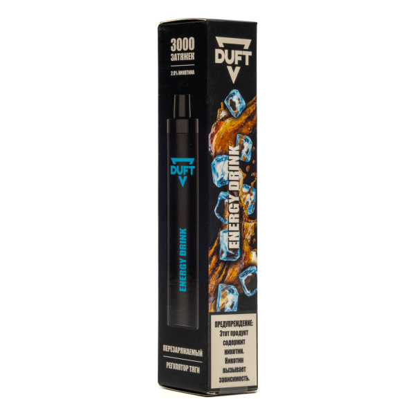 Duft Energy Drink (3000 Затяжек) в Турции