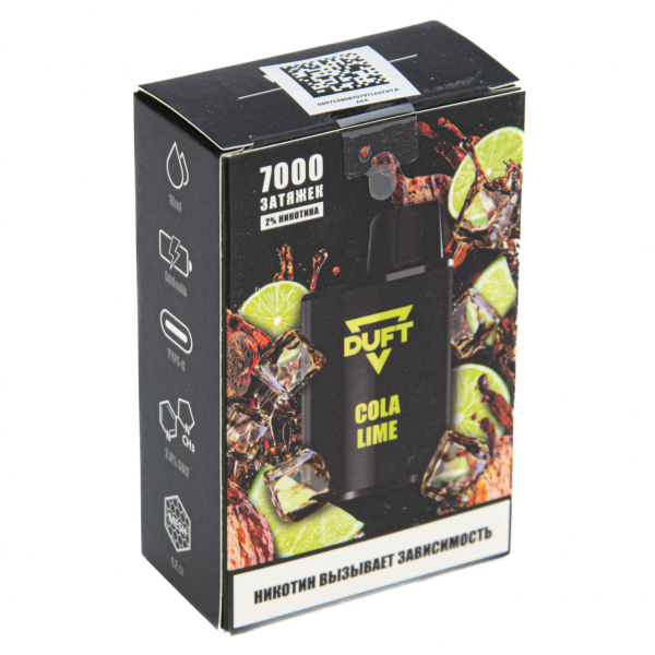 Duft Cola Lime (7000 Затяжек) в Турции