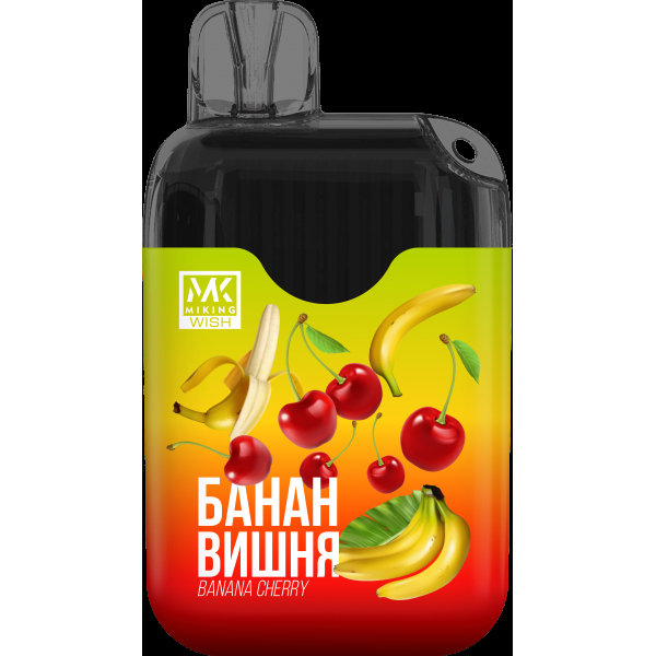 Miking Банан Вишня (6000 Затяжек) в Турции