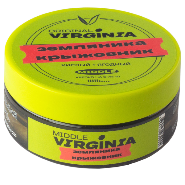 Табак Original Virginia Middle Земляника Крыжовник  100 грамм в Турции