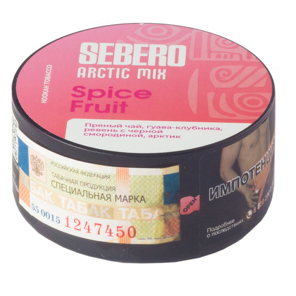 Табак Sebero Arctic Mix Spice Fruit  25 грамм в Турции