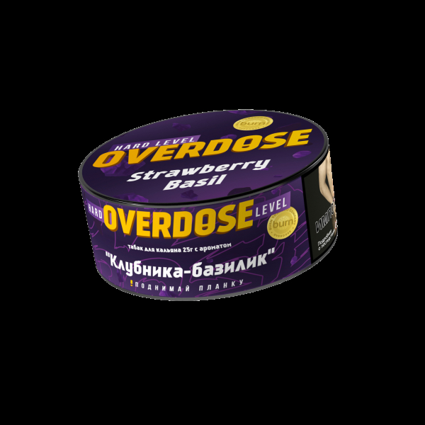 Табак Overdose Strawberry Basil  25 грамм в Турции