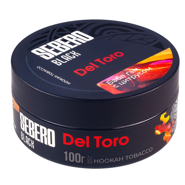 Табак Sebero Black Del Toro  100 грамм в Турции