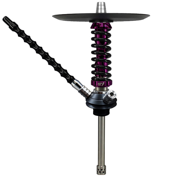 Кальян Mamay Custom Coilovers Micro Пурпурный Сплеш Черный  в Турции