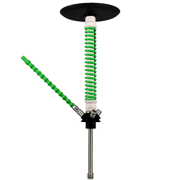 Кальян Mamay Custom V3 №12 Coilovers Белый-Салат  в Турции