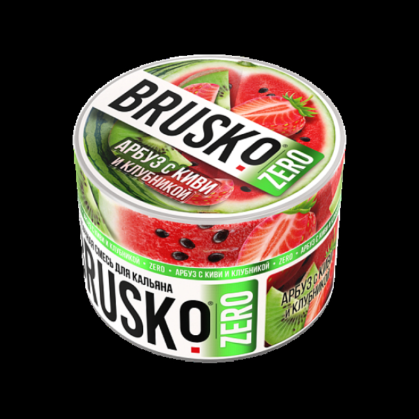Смесь Brusko Арбуз С Киви И Клубникой (Zero)  50 гр в Турции