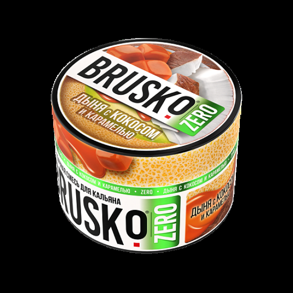 Смесь Brusko Дыня С Кокосом И Карамелью (Zero)  50 гр в Турции