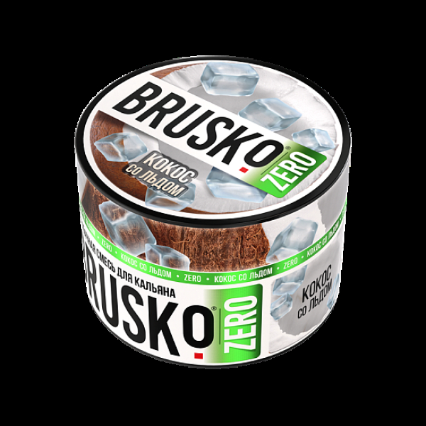 Смесь Brusko Кокос Со Льдом (Zero)  50 гр в Турции
