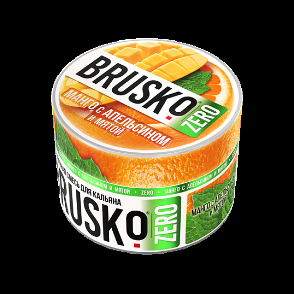 Смесь Brusko Манго С Апельсином И Мятой (Zero)  50 гр в Турции