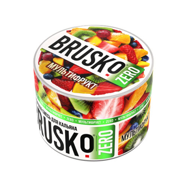 Смесь Brusko Мультифрукт (Zero)  50 гр в Турции