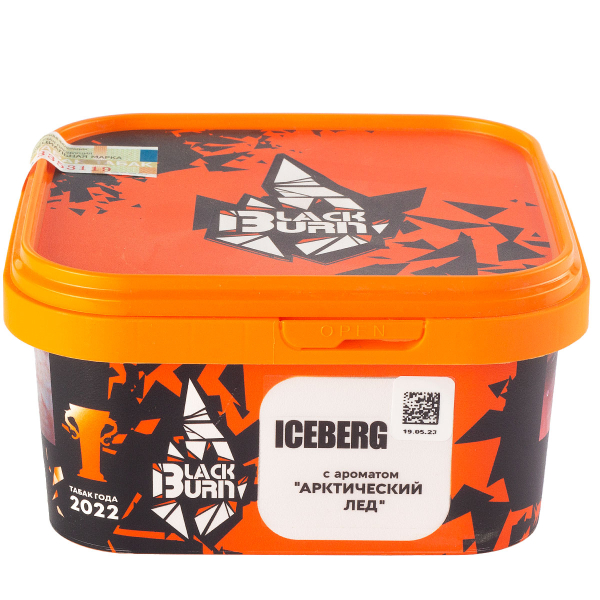 Табак Burn Black Iceberg  200 грамм в Турции
