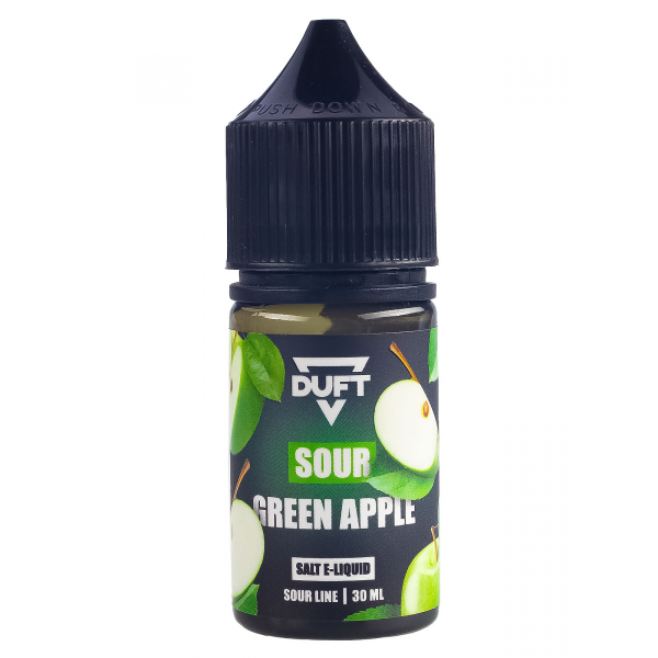 Жидкость Duft Sour Line Salt 20 Green Apple 30 Мл в Турции