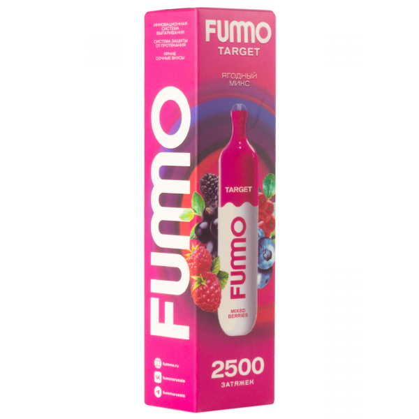 Fummo Target Ягодный Микс (2500 Затяжек) в Турции