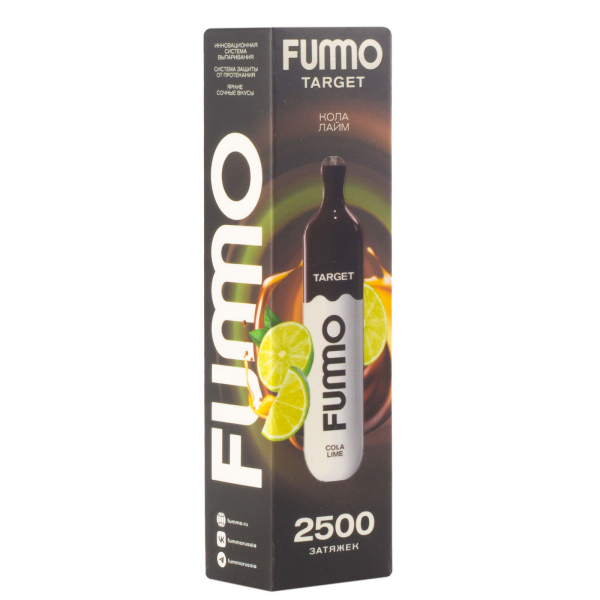 Fummo Target Кола Лайм (2500 Затяжек) в Турции