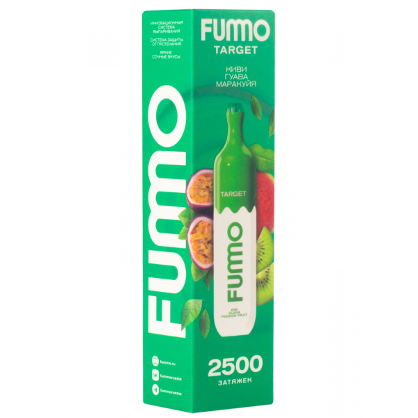 Fummo Target Киви Гуава Маракуйя (2500 Затяжек) в Турции