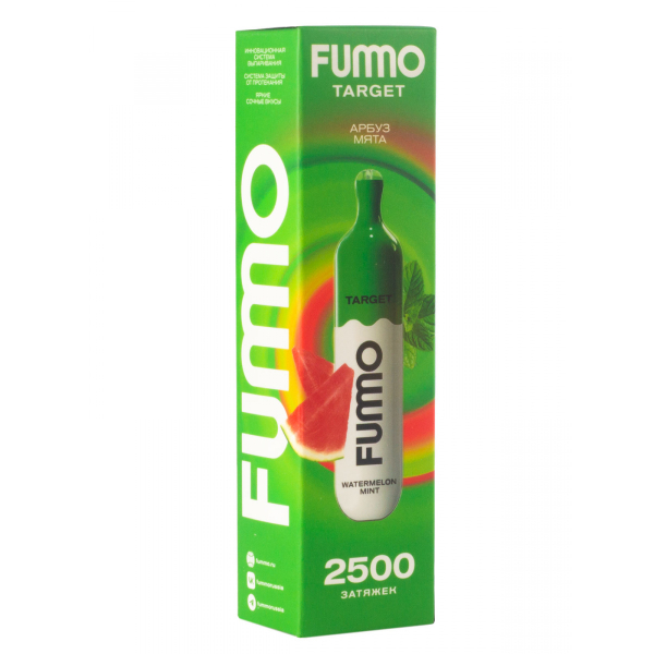 Fummo Target Арбуз Мята (2500 Затяжек) в Турции