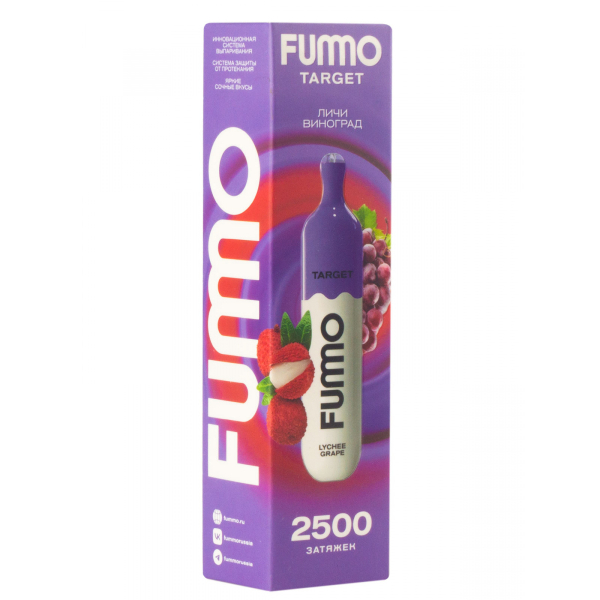Fummo Target Личи Виноград (2500 Затяжек) в Турции