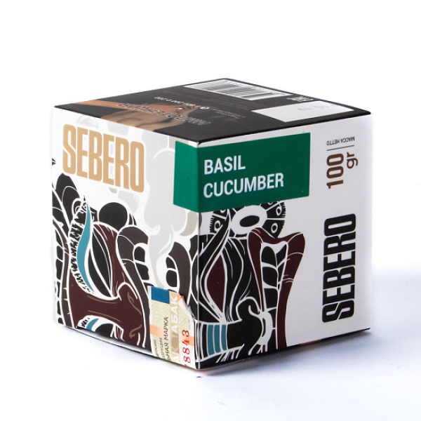 Табак Sebero Basil-Cucumber  100 грамм в Турции