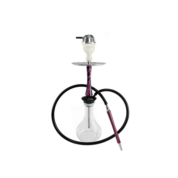 Кальян Union Hookah Sleek Кракле Розовый  в Турции