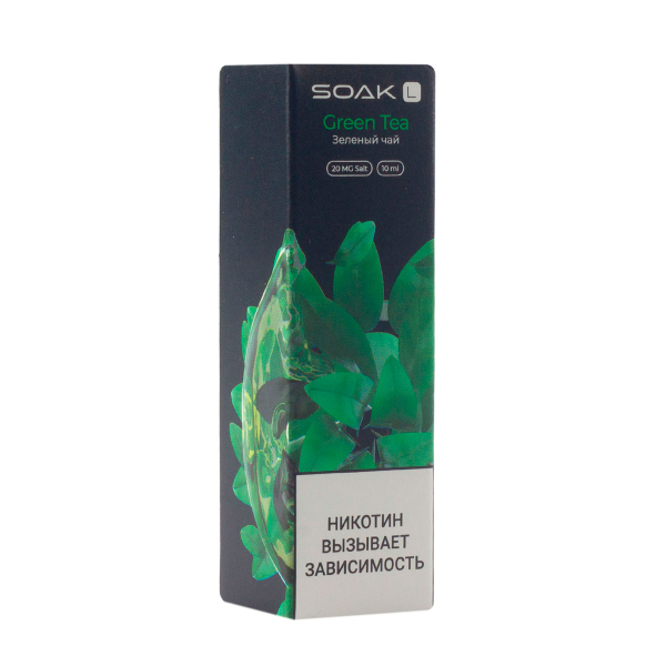 Жидкость Soak Green Tea 10 Мл 2 Мг в Турции
