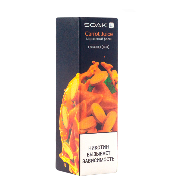 Жидкость Soak Carrot Juice 10 Мл 2 Мг в Турции