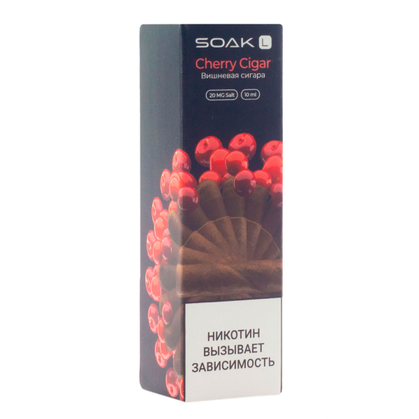 Жидкость Soak Cherry Cigar 10 Мл 2 Мг в Турции