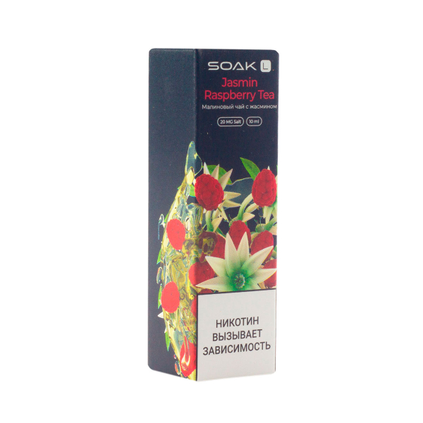 Жидкость Soak Jasmin Raspberry Tea 10 Мл 2 Мг в Турции
