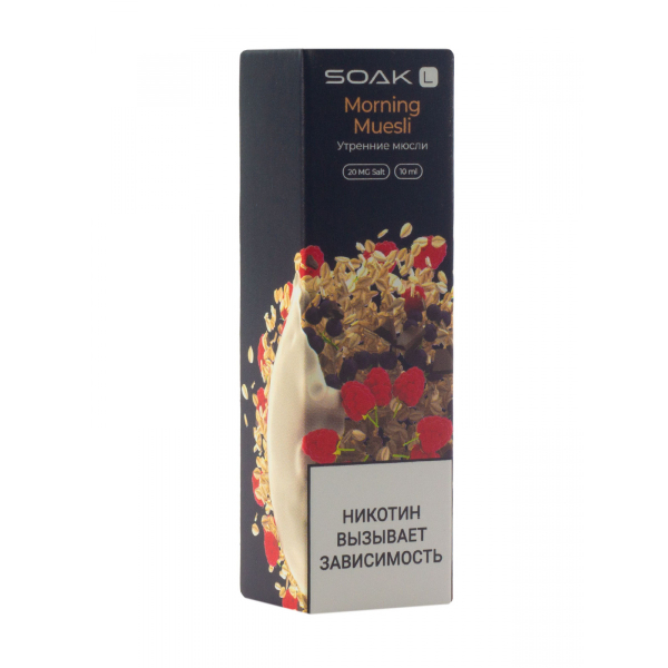Жидкость Soak Morning Muesli 10 Мл 2 Мг в Турции