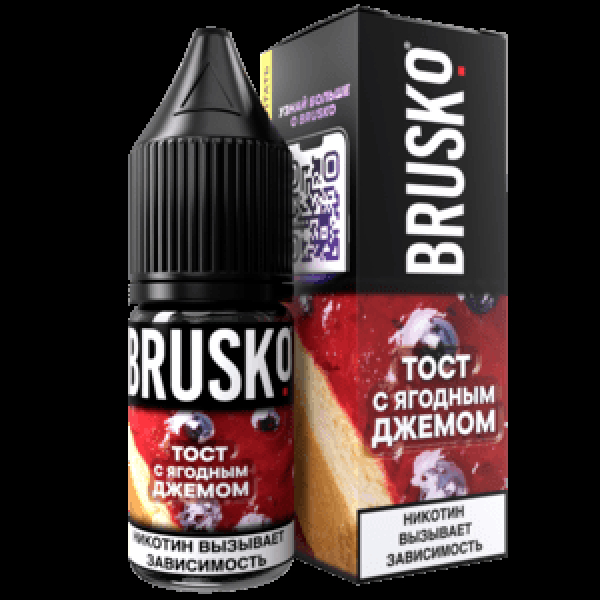 Жидкость Brusko Salt Тост С Ягодным Джемом 10 Мл 2 Мг в Турции
