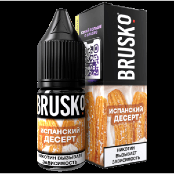 Жидкость Brusko Salt Испанский Десерт 10 Мл 2 Мг в Турции