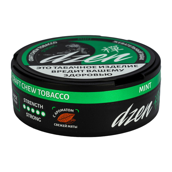 Жевательный табак Dzen Strong Mint 9 грамм в Турции