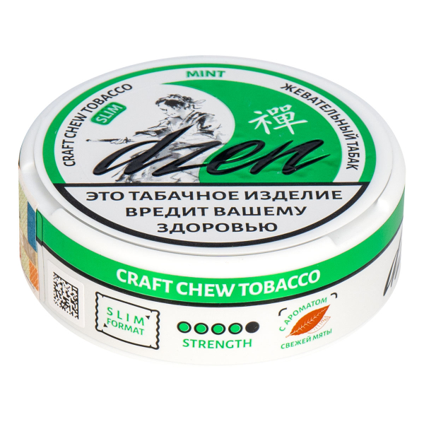 Жевательный табак Dzen Slim Mint 9 грамм в Турции