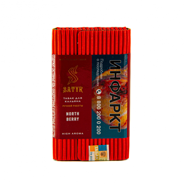 Табак Satyr Northberry  100 грамм в Турции