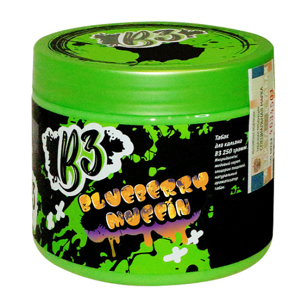 Табак B3 Blueberry Muffin  250 грамм в Турции