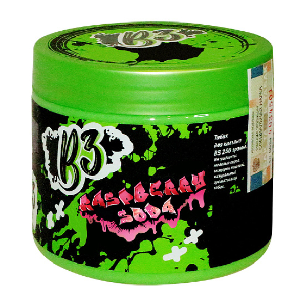 Табак B3 Raspberry Soda  250 грамм в Турции