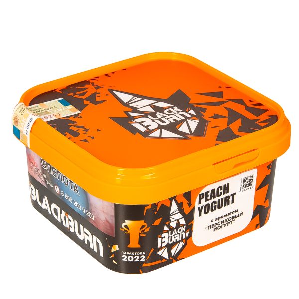 Табак Burn Black Peach Yogurt  200 грамм в Турции
