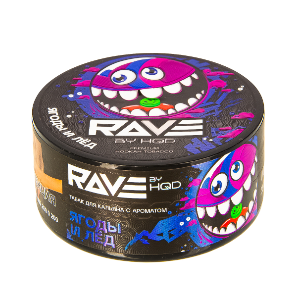 Табак Rave By Hqd Ягоды И Лед  25 грамм в Турции