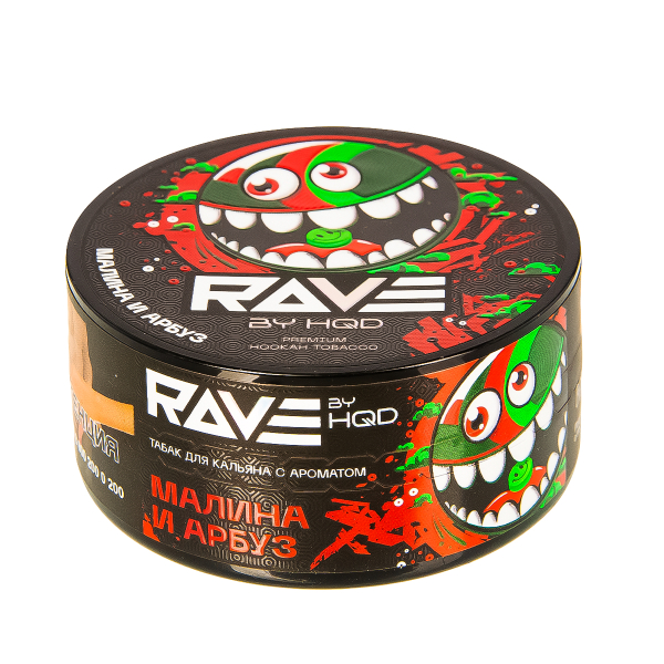 Табак Rave By Hqd Малина И Арбуз  25 грамм в Турции