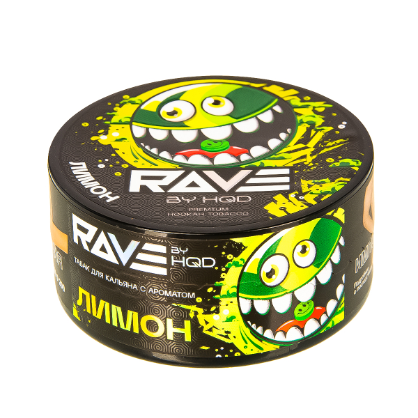 Табак Rave By Hqd Лимон  25 грамм в Турции