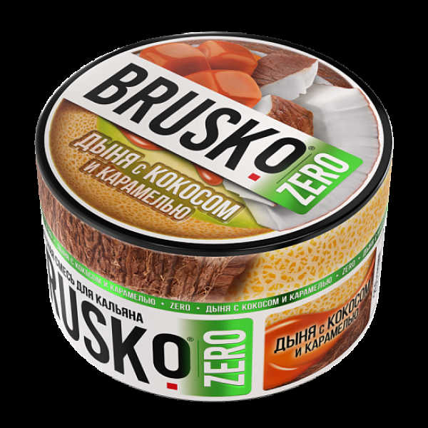 Смесь Brusko Дыня С Кокосом И Карамелью (Zero)  250 гр в Турции