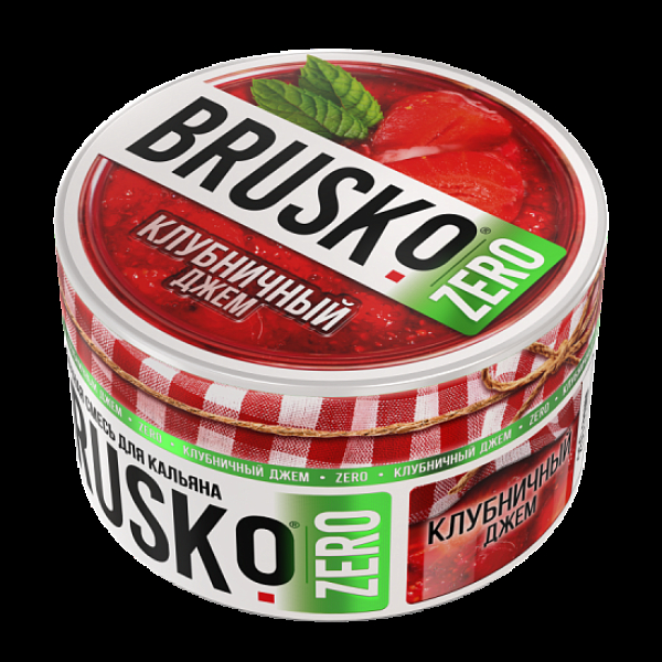 Смесь Brusko Клубничный Джем (Zero)  250 гр в Турции