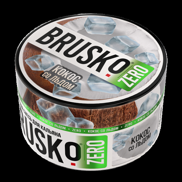 Смесь Brusko Кокос Со Льдом (Zero)  250 гр в Турции