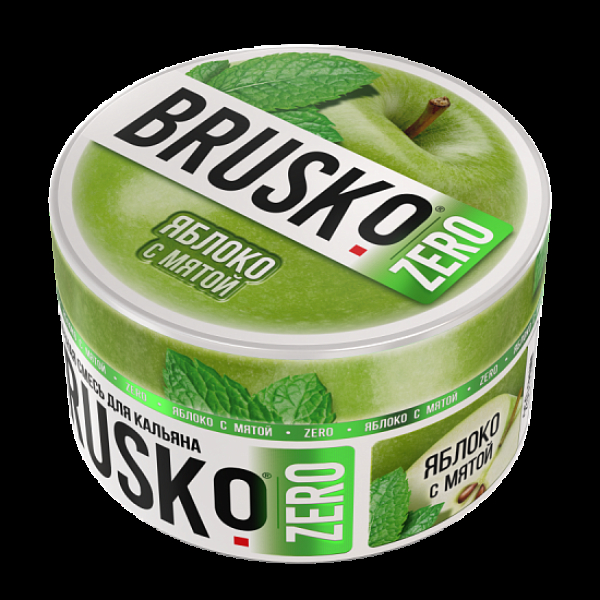 Смесь Brusko Яблоко С Мятой (Zero)  250 гр в Турции