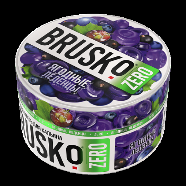 Смесь Brusko Ягодные Леденцы (Zero)  250 гр в Турции