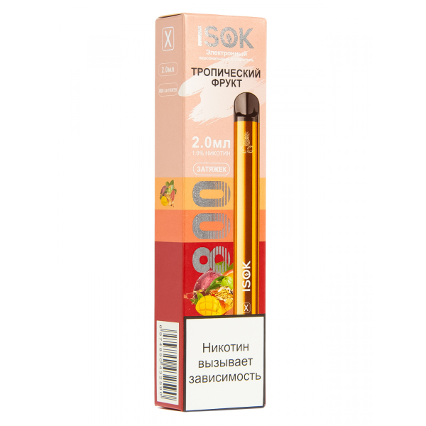 Isok X Тропический Фрукт (800 Затяжек) в Турции