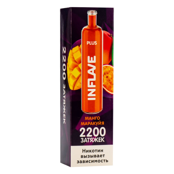 Inflave Plus Манго Маракуйя (2200 Затяжек) в Турции