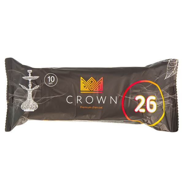 Уголь Crown Кокосовый 10 Шт (26 Мм) в Турции