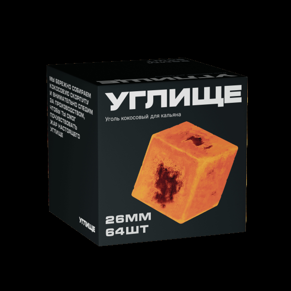 Уголь Углище Кокосовый 64 Шт (26 Мм) в Турции